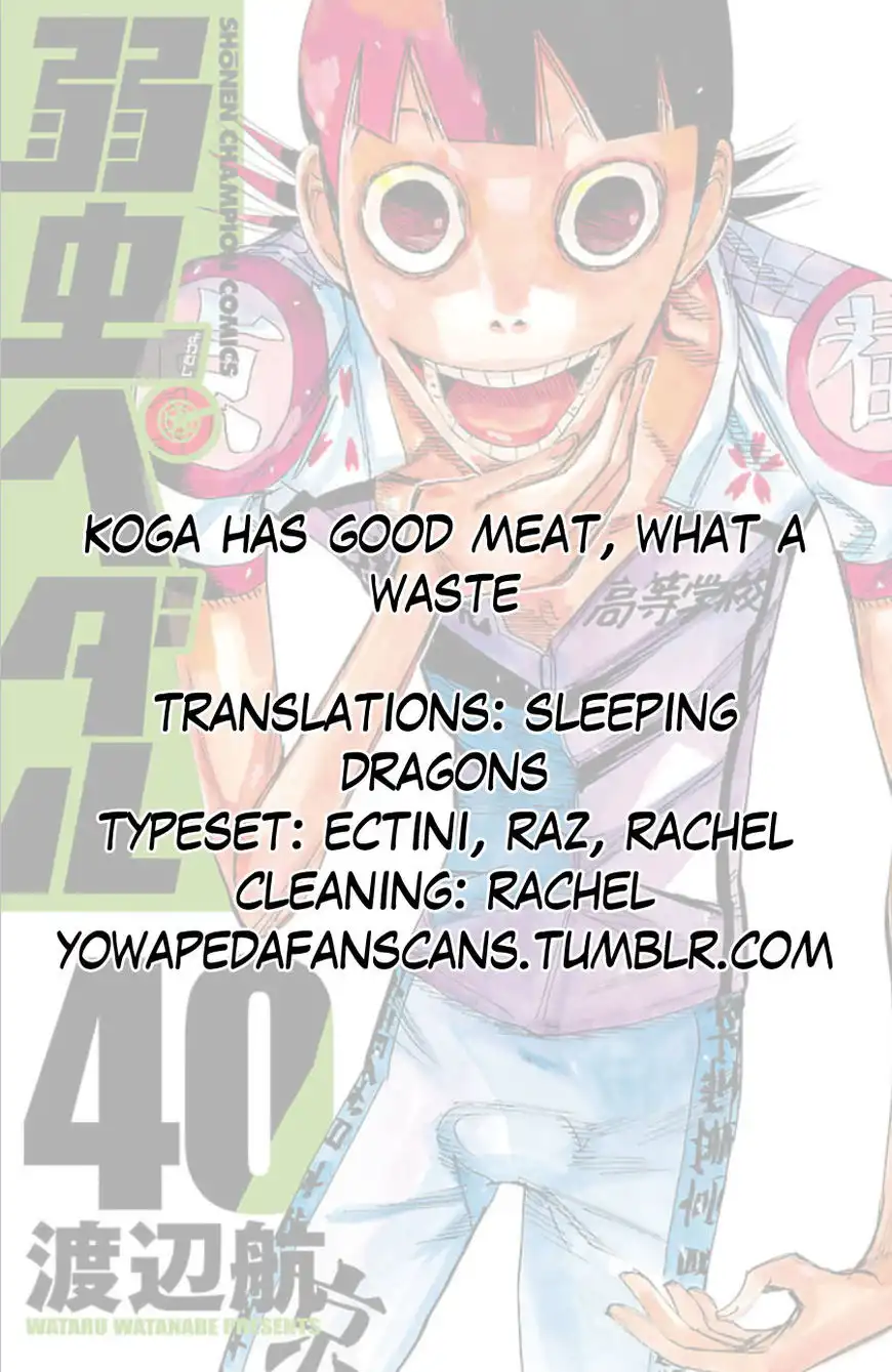 Yowamushi Pedal Chapter 338 21